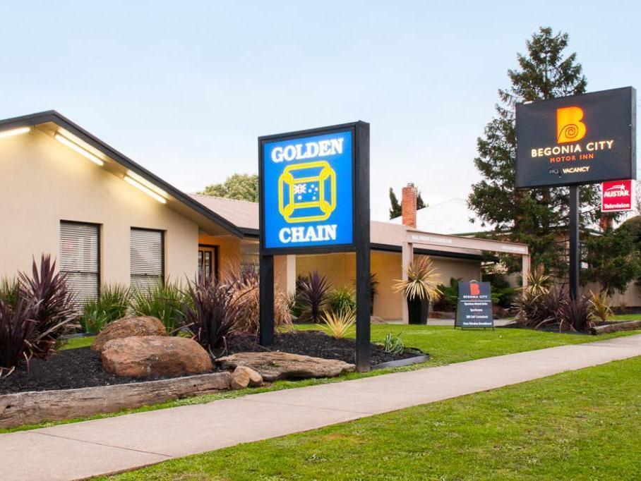 Begonia City Motor Inn Ballarat Eksteriør bilde